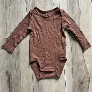 3/$20 H&M 6-9m Baby Organic Cotton Long Sleeve Onesie